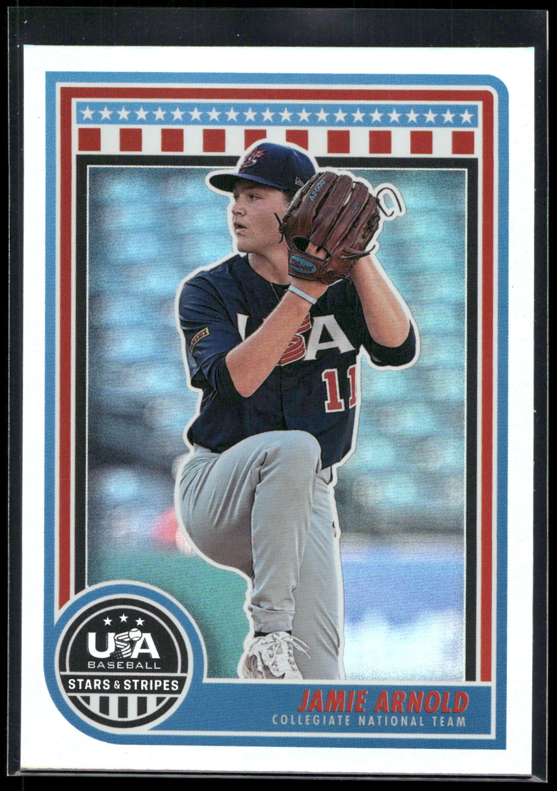 2025 Panini Stars & Stripes USA Baseball #39 Jamie Arnold