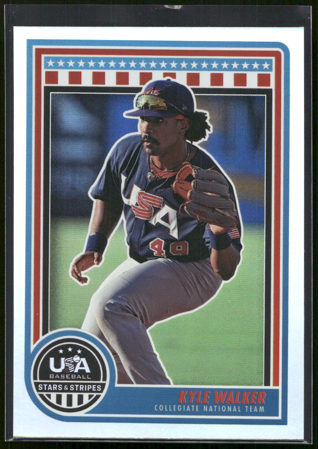 2025 Panini Stars & Stripes USA Baseball #43 Kyle Walker