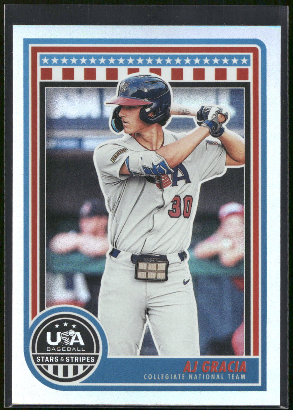 2025 Panini Stars & Stripes USA Baseball #72 AJ Gracia
