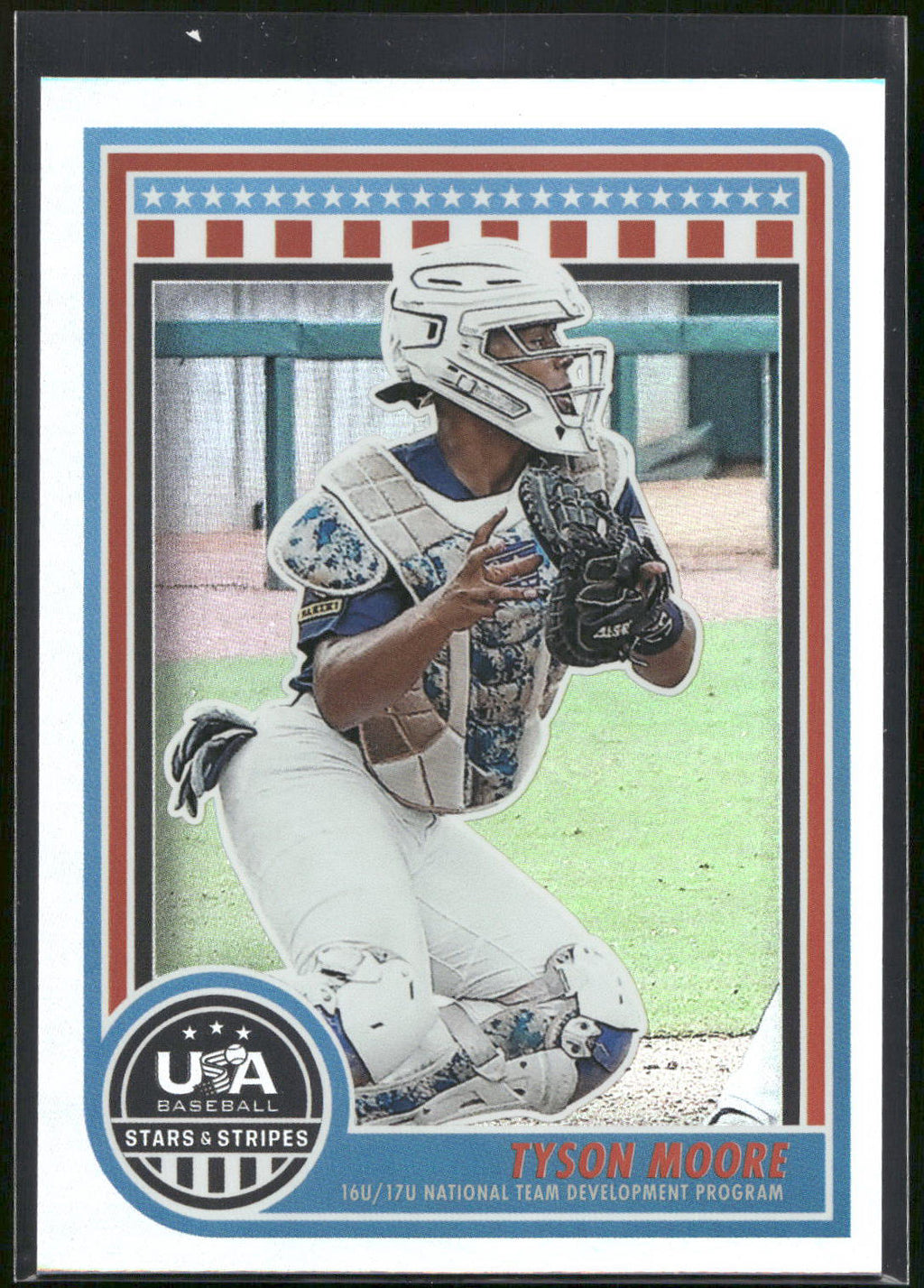 2025 Panini Stars & Stripes USA Baseball #174 Tyson Moore