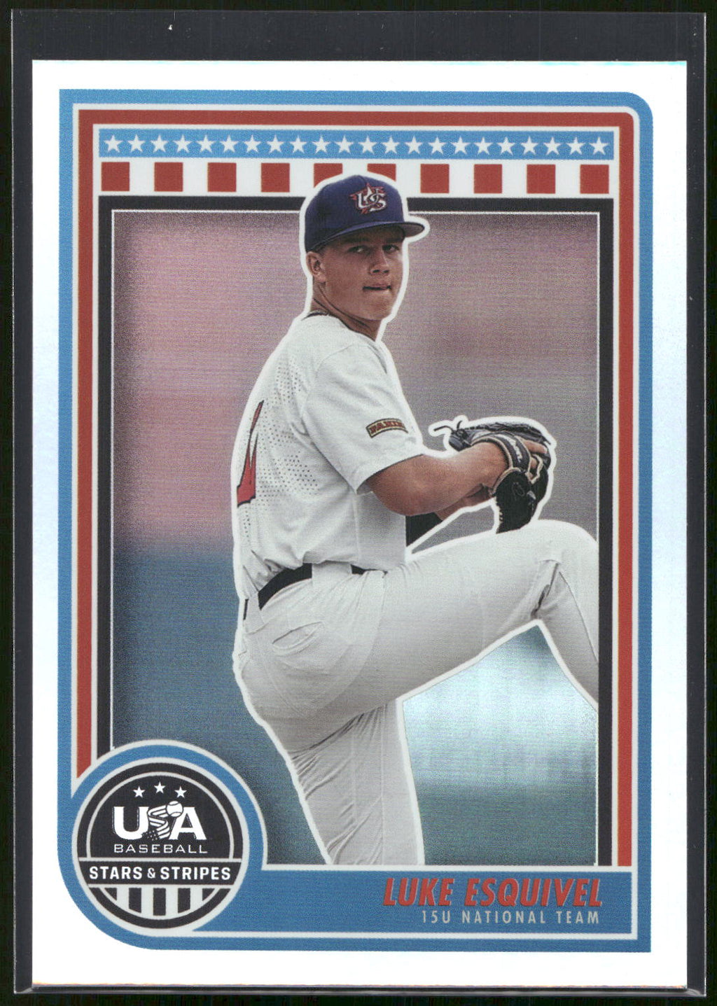 2025 Panini Stars & Stripes USA Baseball #61 Luke Esquivel