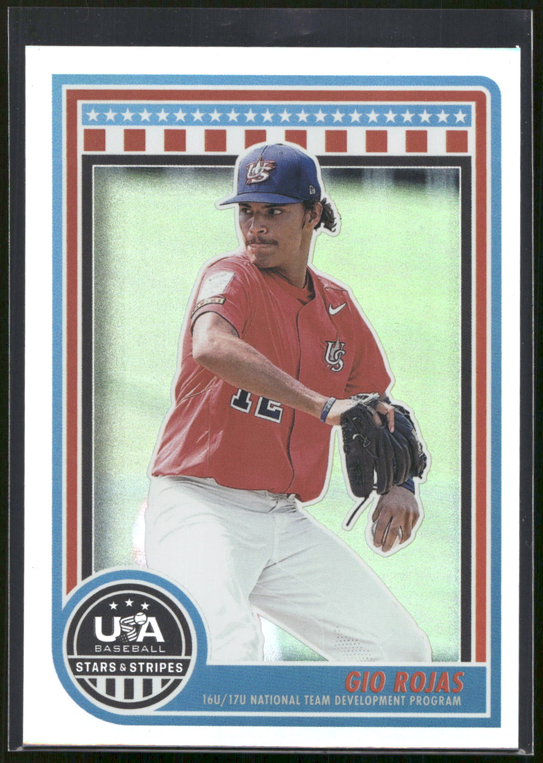 2025 Panini Stars & Stripes USA Baseball #175 Gio Rojas
