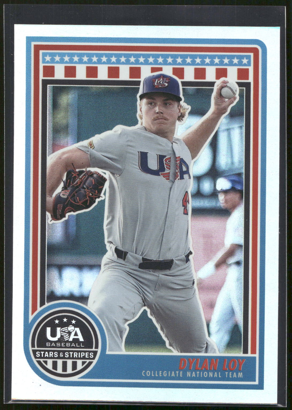 2025 Panini Stars & Stripes USA Baseball #6 Dylan Loy