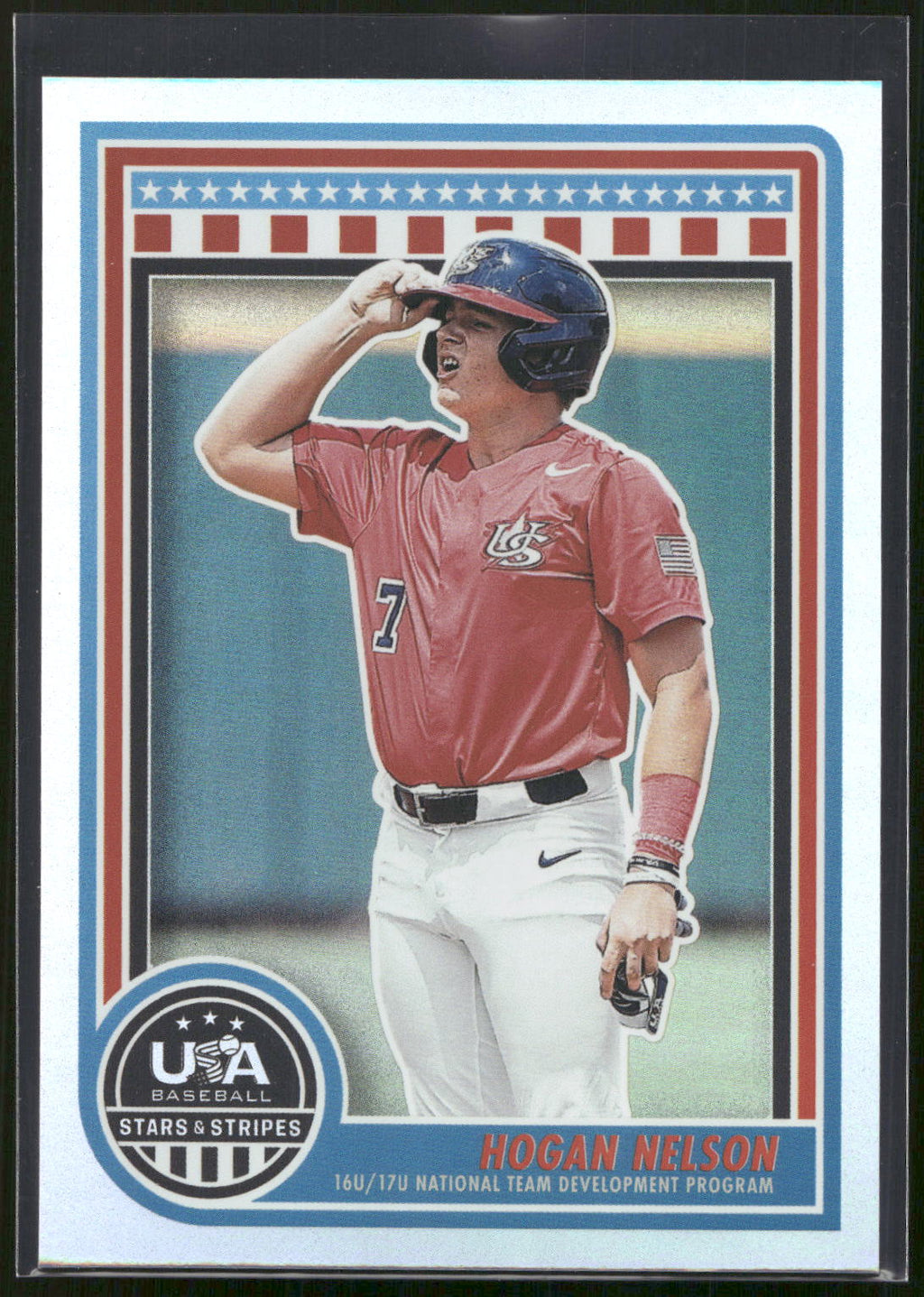 2025 Panini Stars & Stripes USA Baseball #147 Hogan Nelson