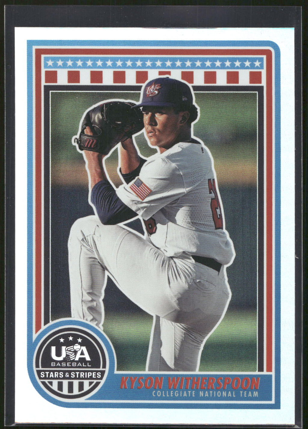 2025 Panini Stars & Stripes USA Baseball #37 Kyson Witherspoon