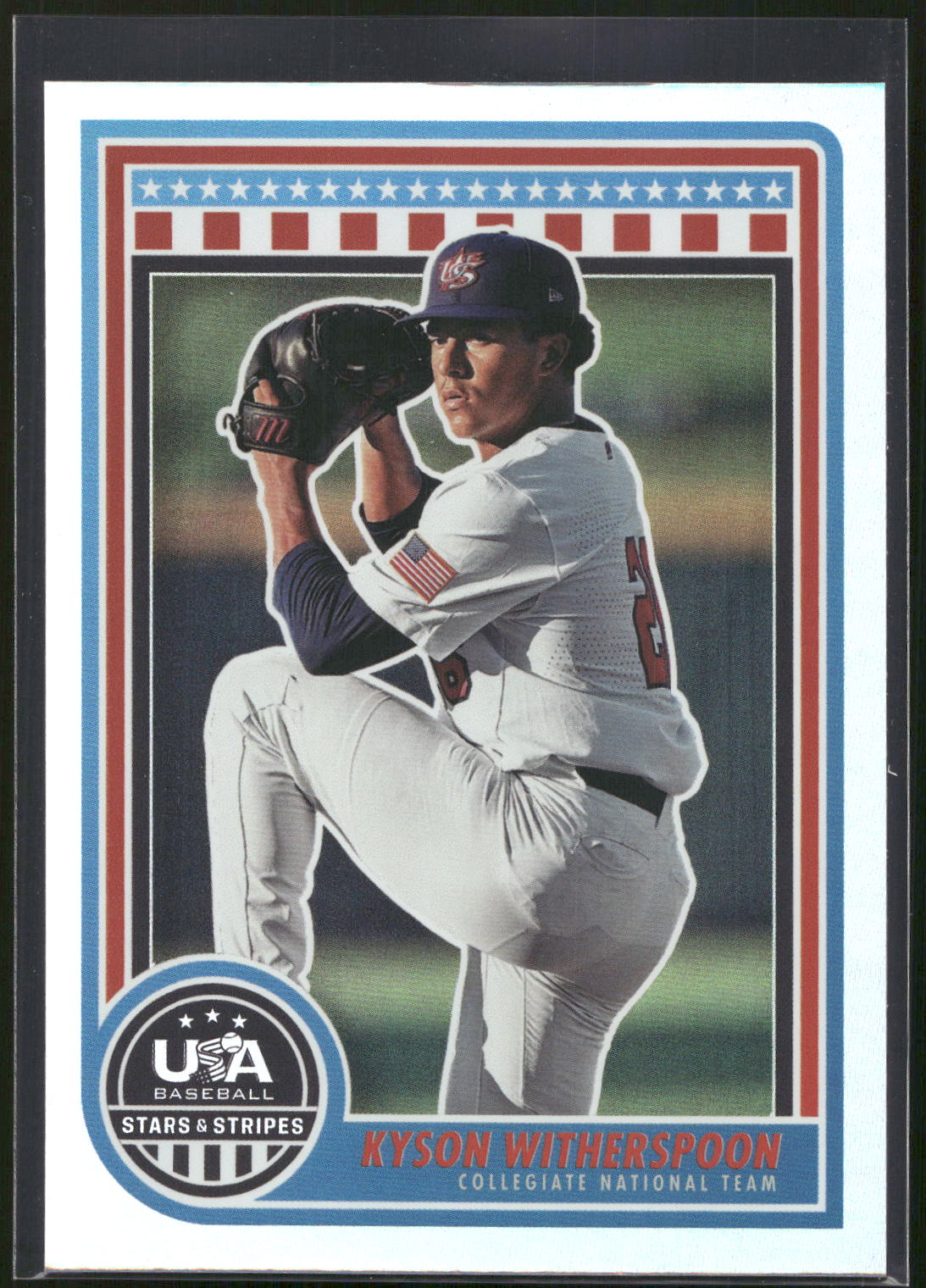 2025 Panini Stars & Stripes USA Baseball #37 Kyson Witherspoon