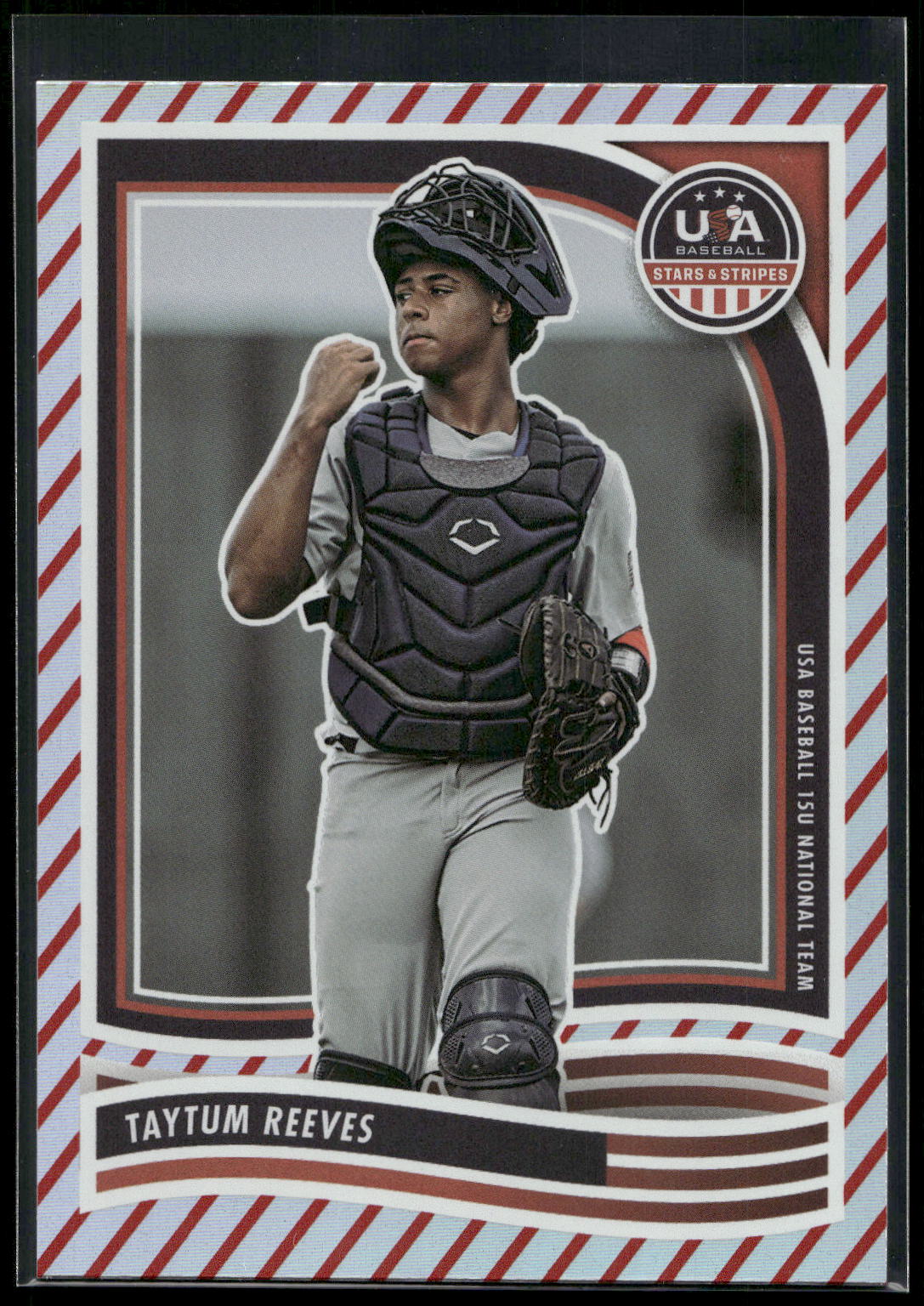 2024 Panini Stars & Stripes USA Baseball #44 Taytum Reeves Stripes