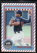 2025 Panini Stars & Stripes USA Baseball #108 Manny Lantigua Stripes