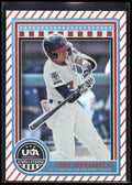 2025 Panini Stars & Stripes USA Baseball #126 Louis Hernandez II Stripes