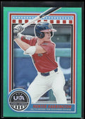 2025 Panini Stars & Stripes USA Baseball #123 Hunter Harrington Green