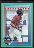 2025 Panini Stars & Stripes USA Baseball #105 Jason Spray Jr. Green