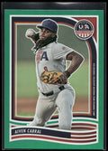 2024 Panini Stars & Stripes USA Baseball #112 Aiven Cabral Green