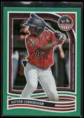 2024 Panini Stars & Stripes USA Baseball #107 Blane Metz Green