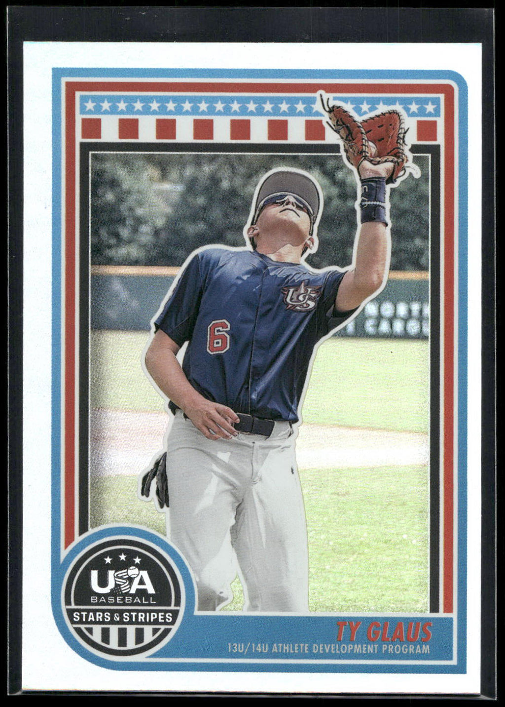 2025 Panini Stars & Stripes USA Baseball #167 Ty Glaus