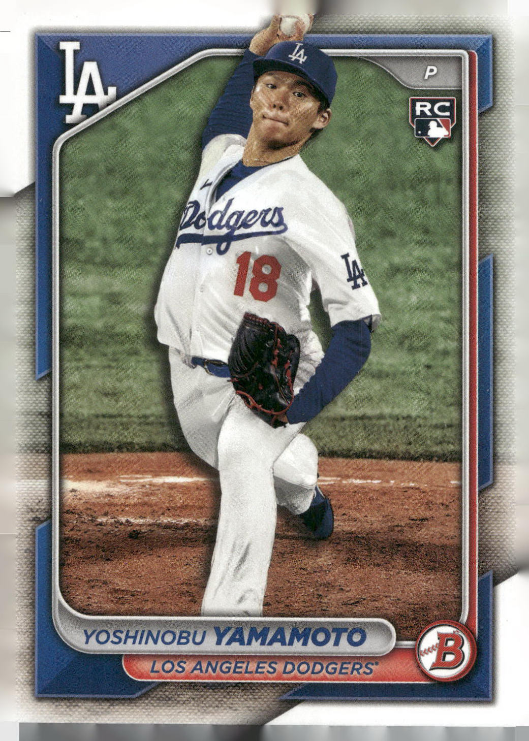 2024 Bowman #36 Yoshinobu Yamamoto