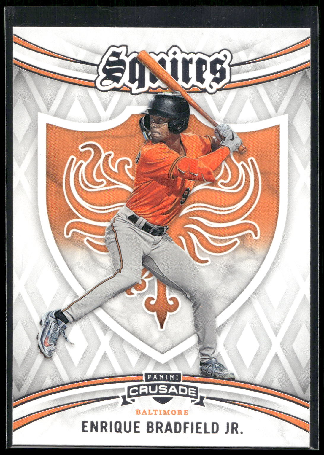 2024 Panini Crusade #34 Enrique Bradfield Jr. Squires