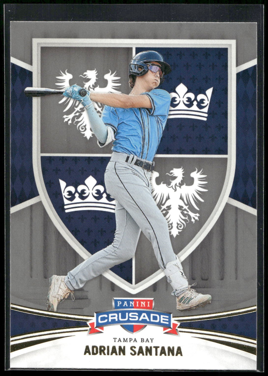 2024 Panini Crusade #153 Adrian Santana Silver