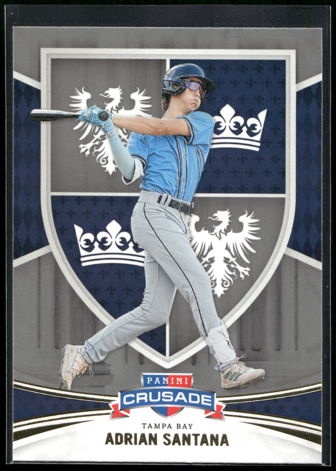 2024 Panini Crusade #153 Adrian Santana Silver