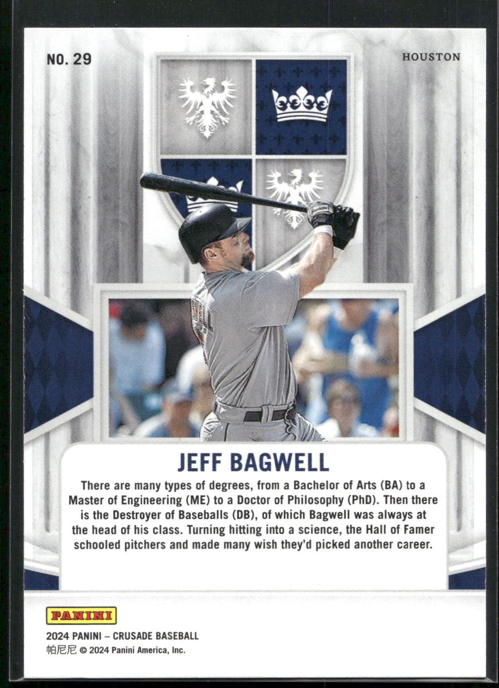 2024 Panini Crusade #29 Jeff Bagwell