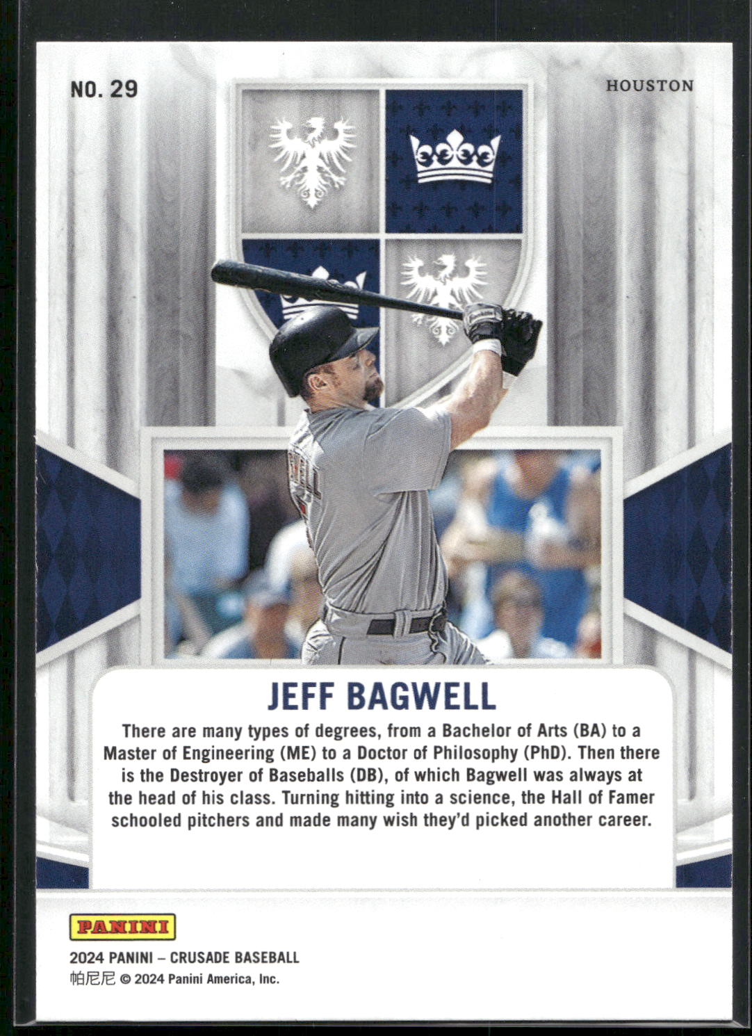 2024 Panini Crusade #29 Jeff Bagwell