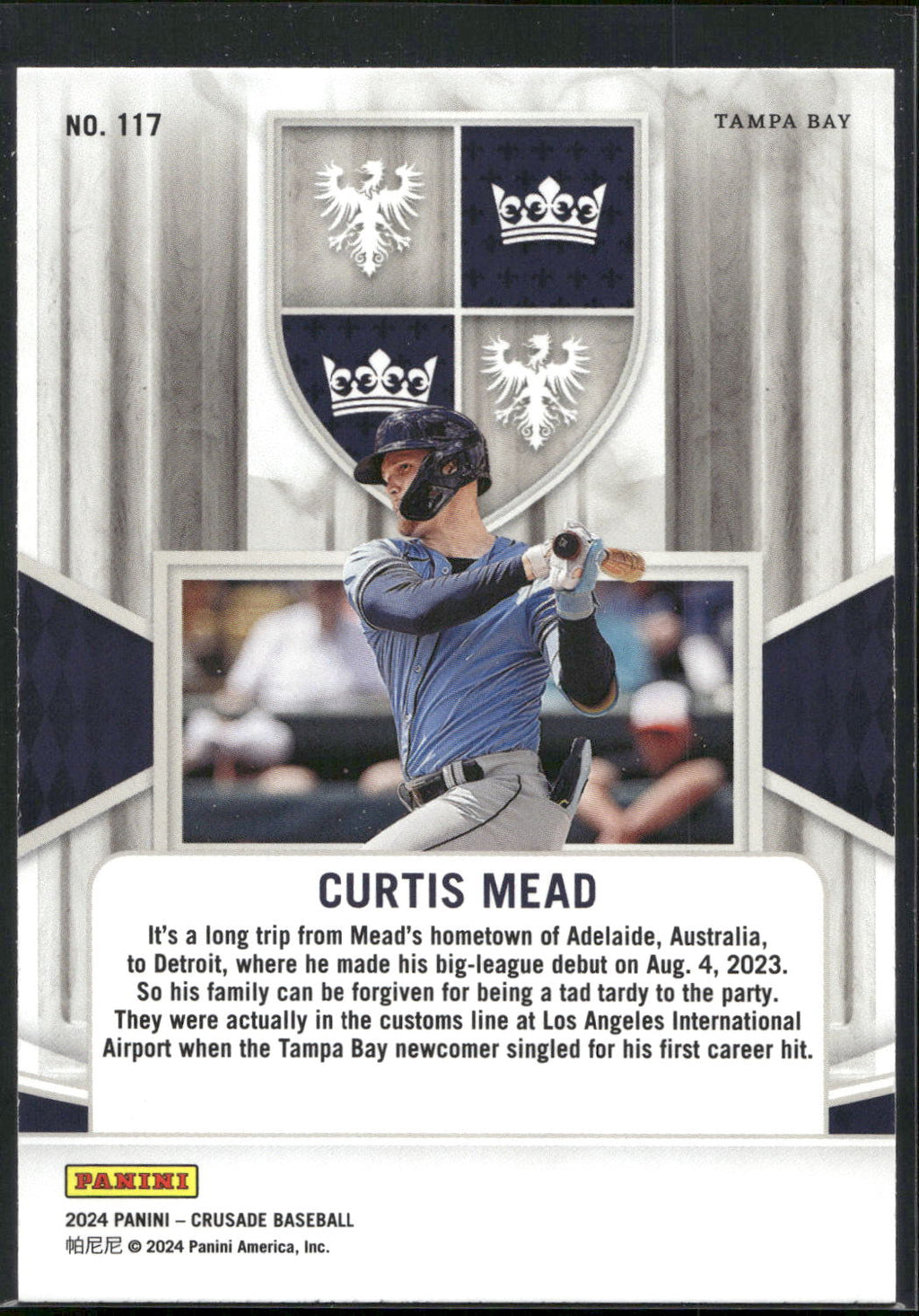 2024 Panini Crusade #117 Curtis Mead