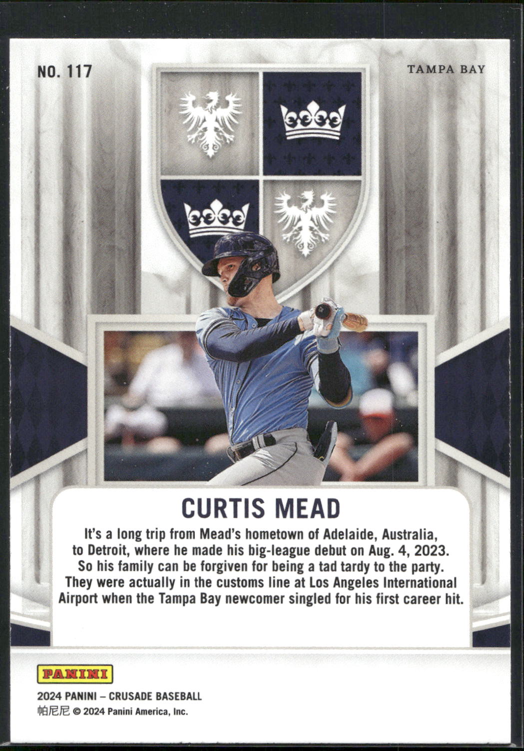 2024 Panini Crusade #117 Curtis Mead