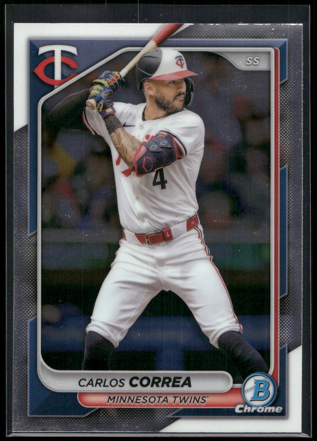 2024 Bowman Chrome #53 Carlos Correa