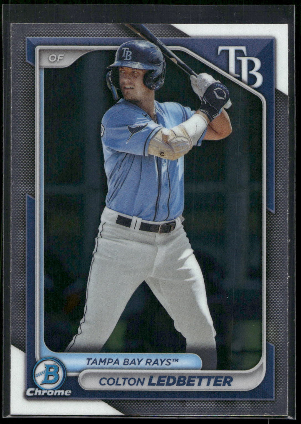 2024 Bowman #BCP-124 Colton Ledbetter Chrome Prospects