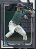 2024 Bowman #BCP-112 Cole Young Chrome Prospects