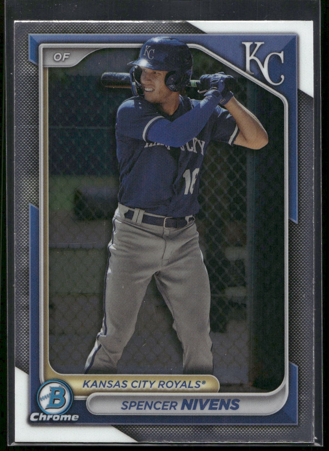 2024 Bowman #BCP-37 Spencer Nivens Chrome Prospects