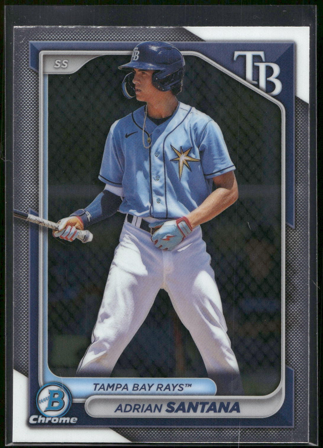 2024 Bowman #BCP-61 Adrian Santana Chrome Prospects
