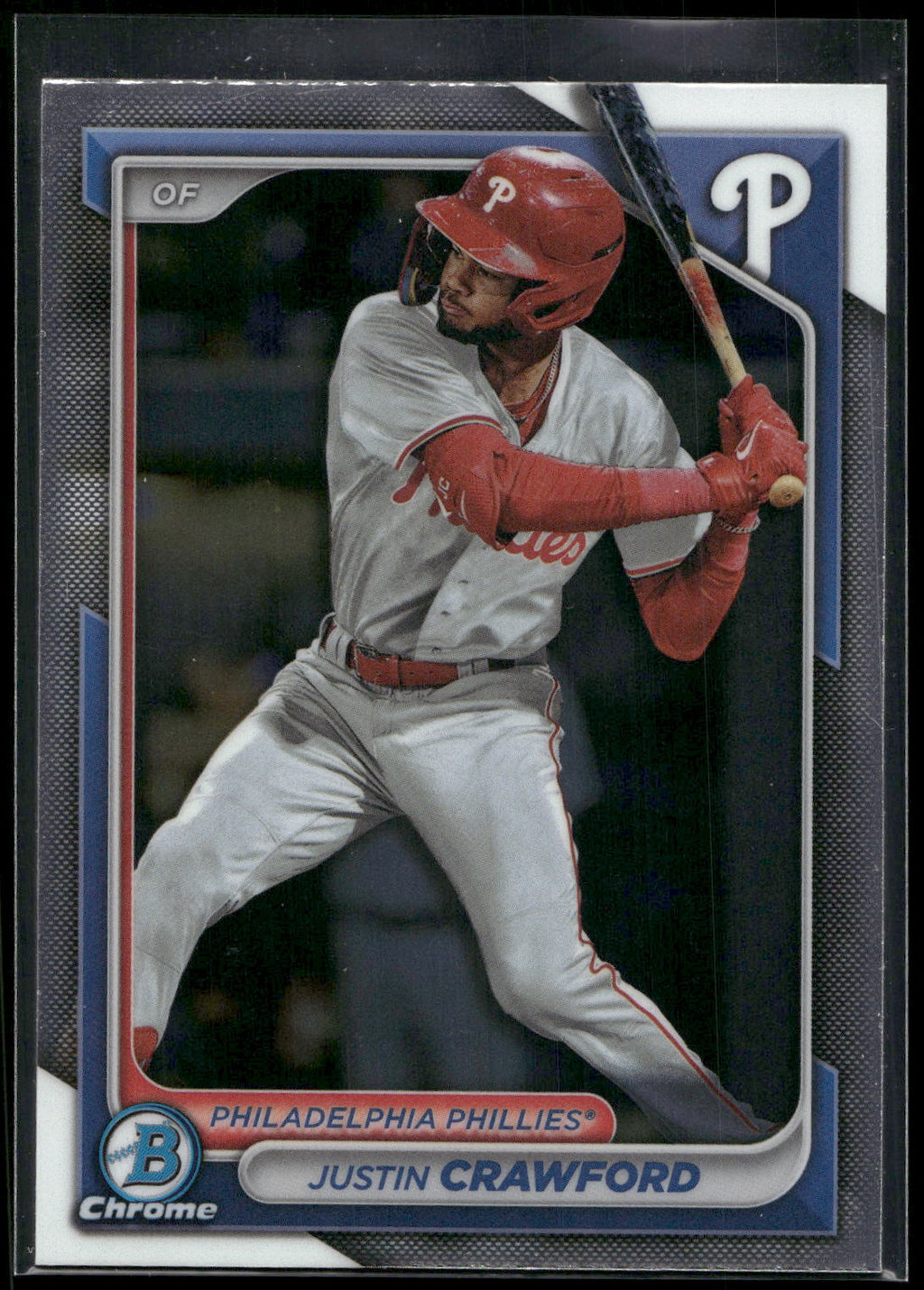 2024 Bowman #BCP-17 Justin Crawford Chrome Prospects