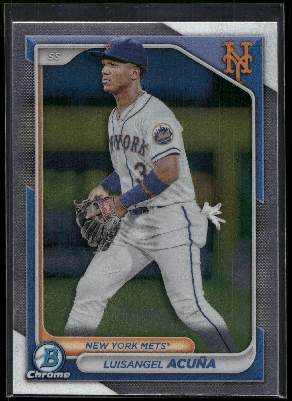 2024 Bowman #BCP-40 Luisangel Acuña Chrome Prospects
