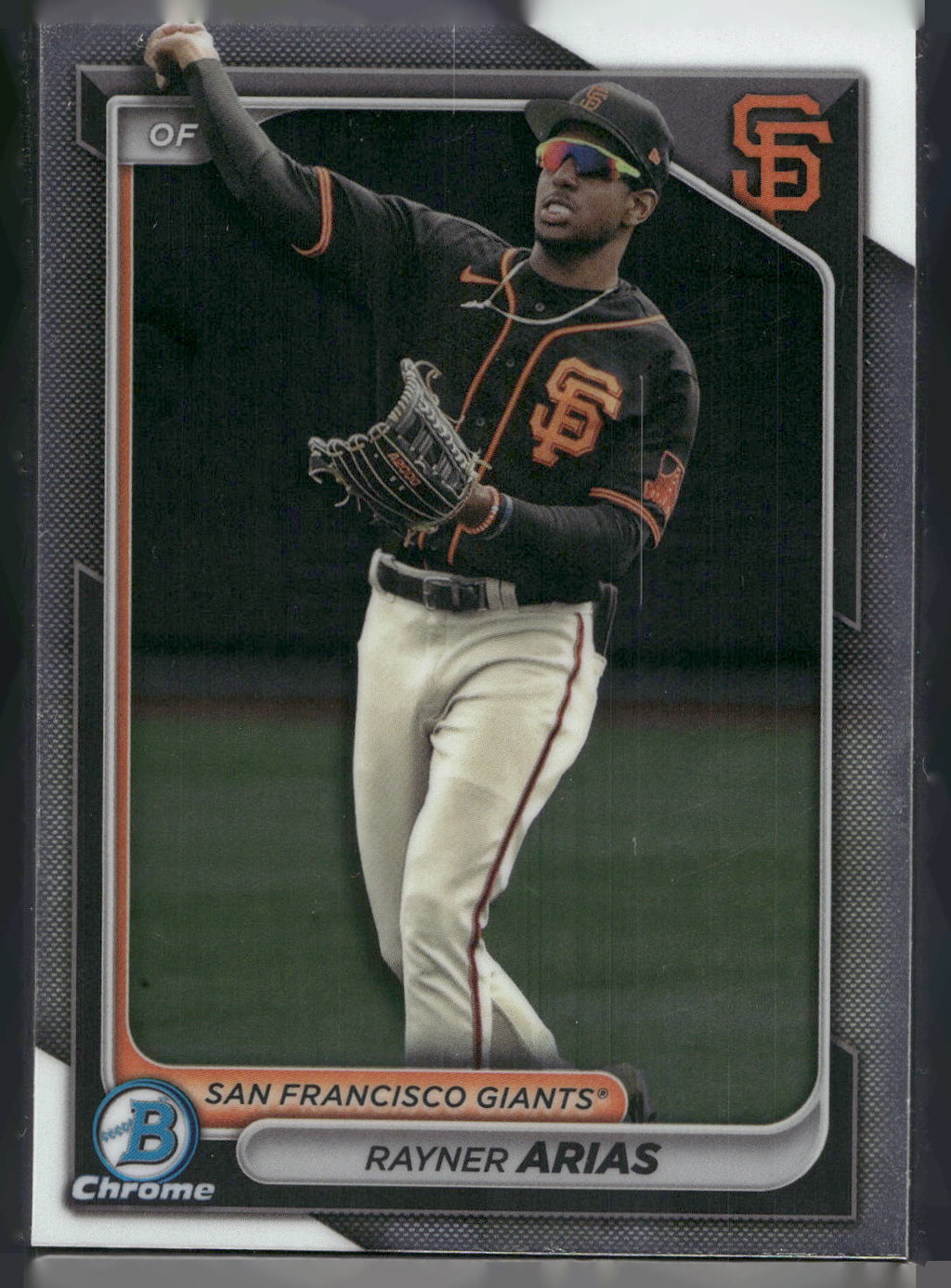 2024 Bowman #BCP-127 Rayner Arias Chrome Prospects