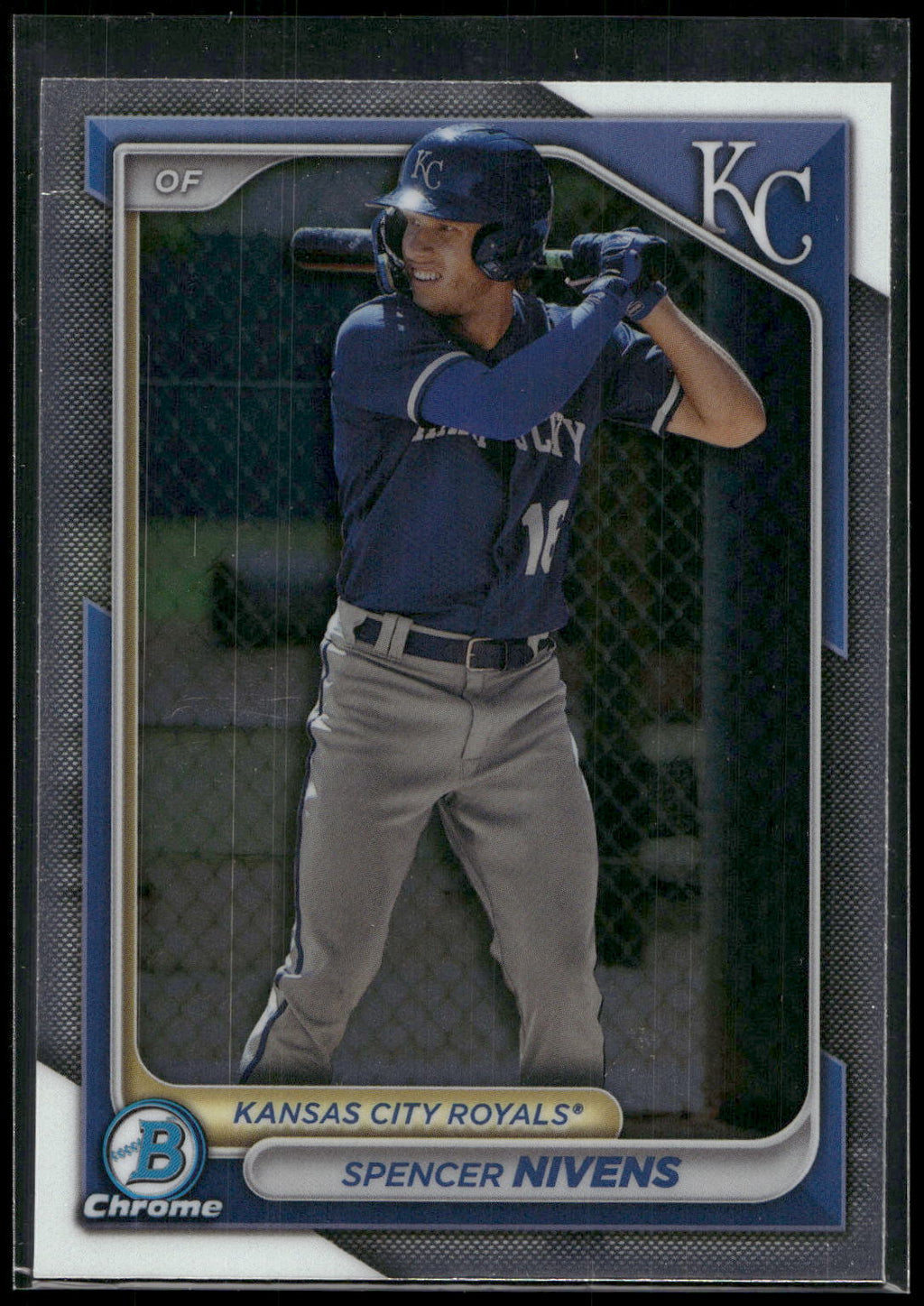 2024 Bowman #BCP-37 Spencer Nivens Chrome Prospects