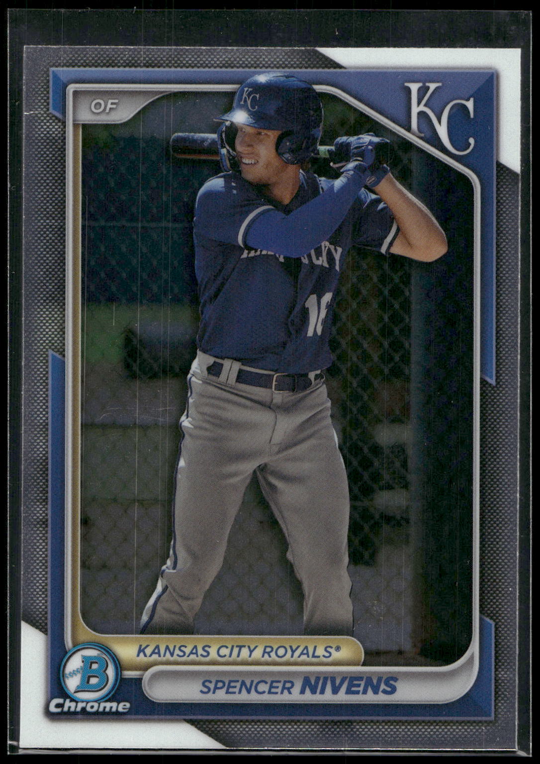 2024 Bowman #BCP-37 Spencer Nivens Chrome Prospects