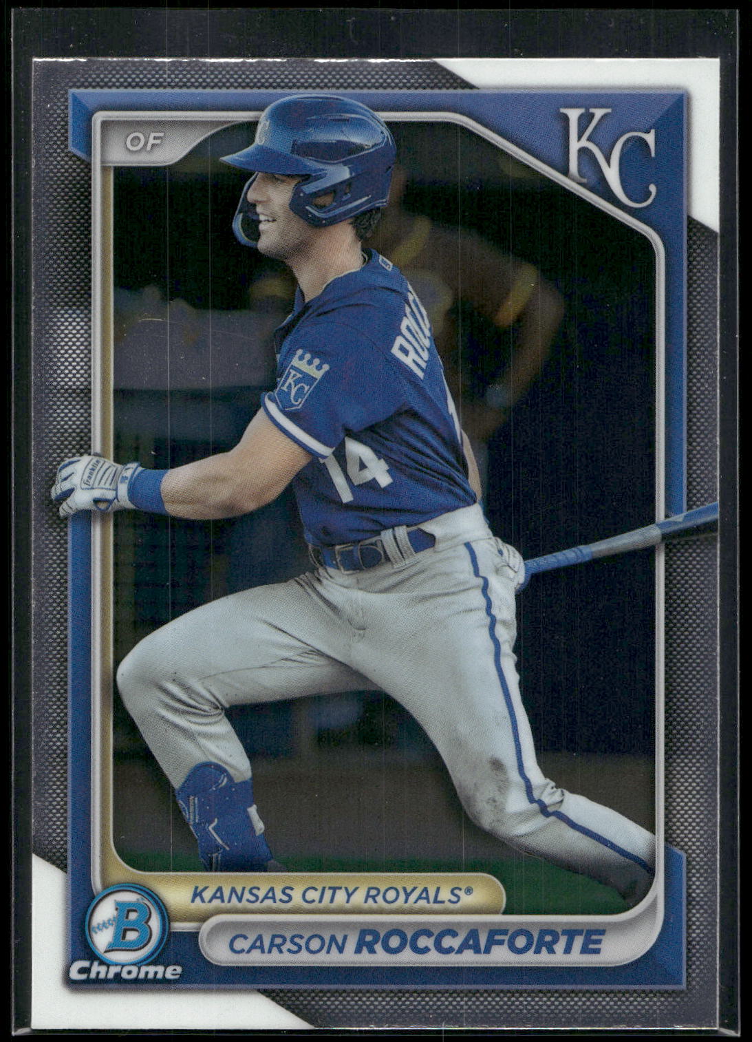 2024 Bowman #BCP-33 Carson Roccaforte Chrome Prospects