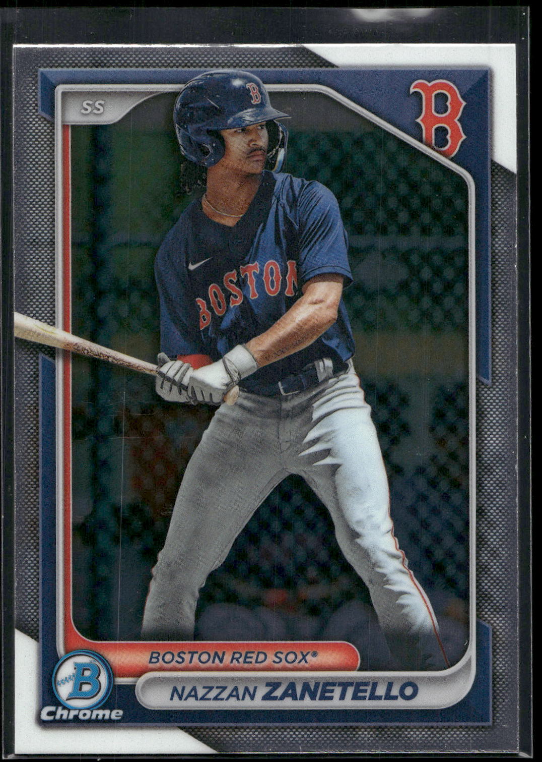 2024 Bowman #BCP-88 Nazzan Zanetello Chrome Prospects