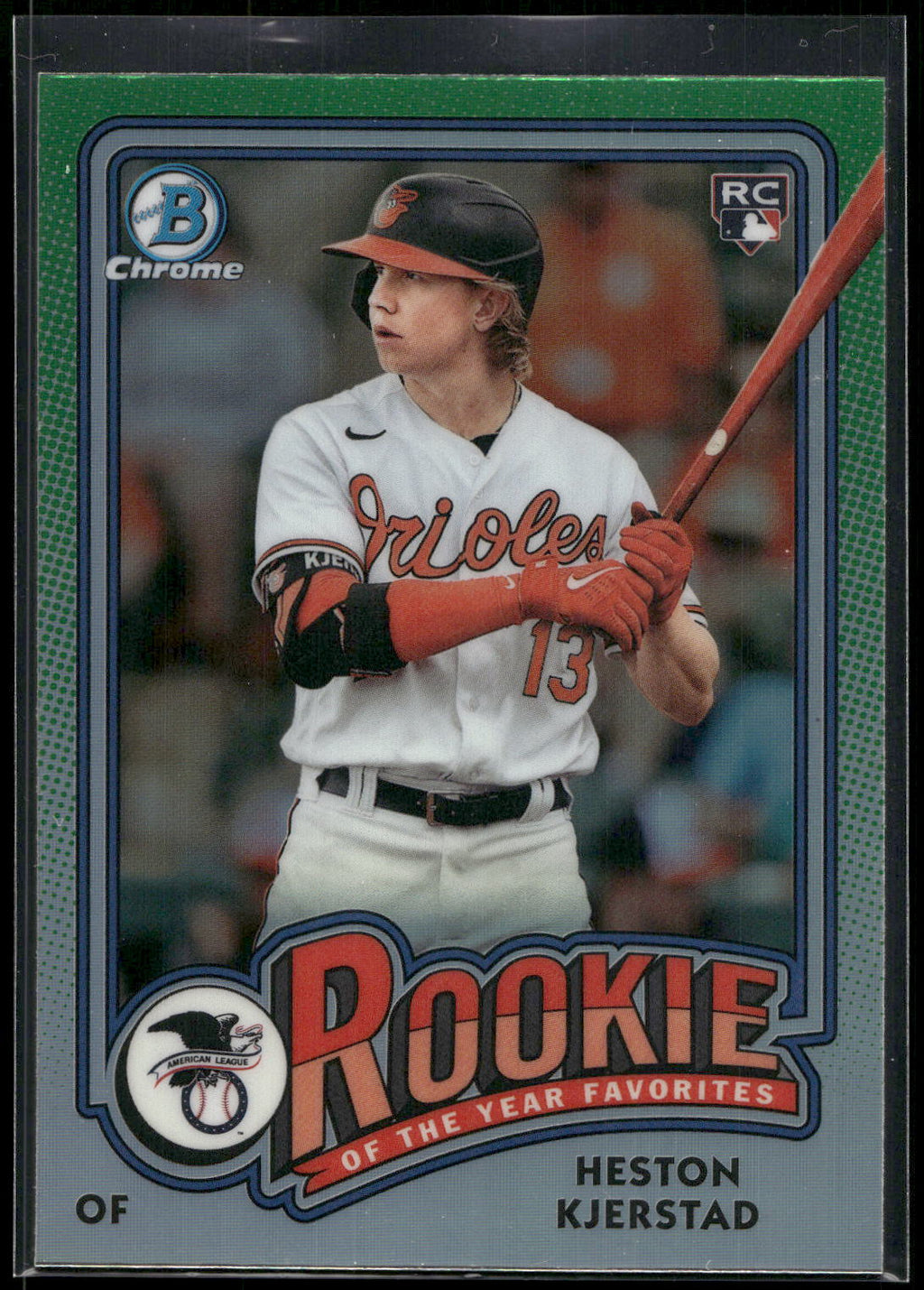 2024 Bowman #ROY-14 Heston Kjerstad Rookie of the Year Favorites