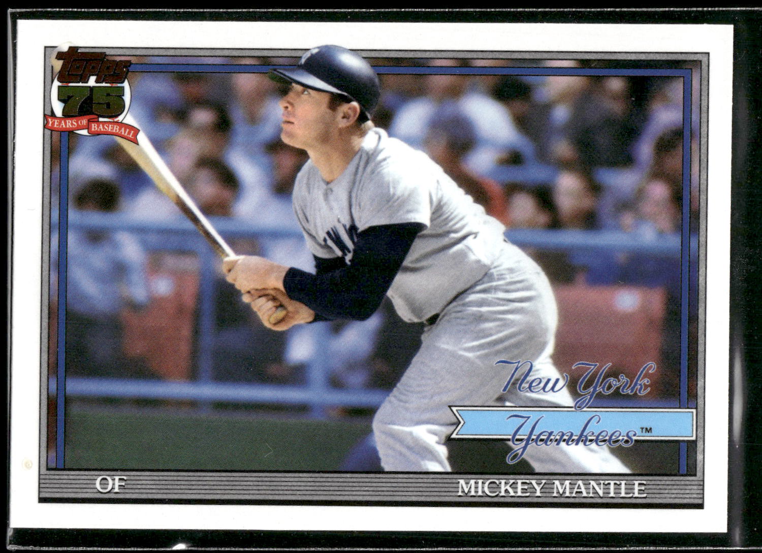 2026 Topps #T91-48 Mickey Mantle 1991 Topps Baseball 35th