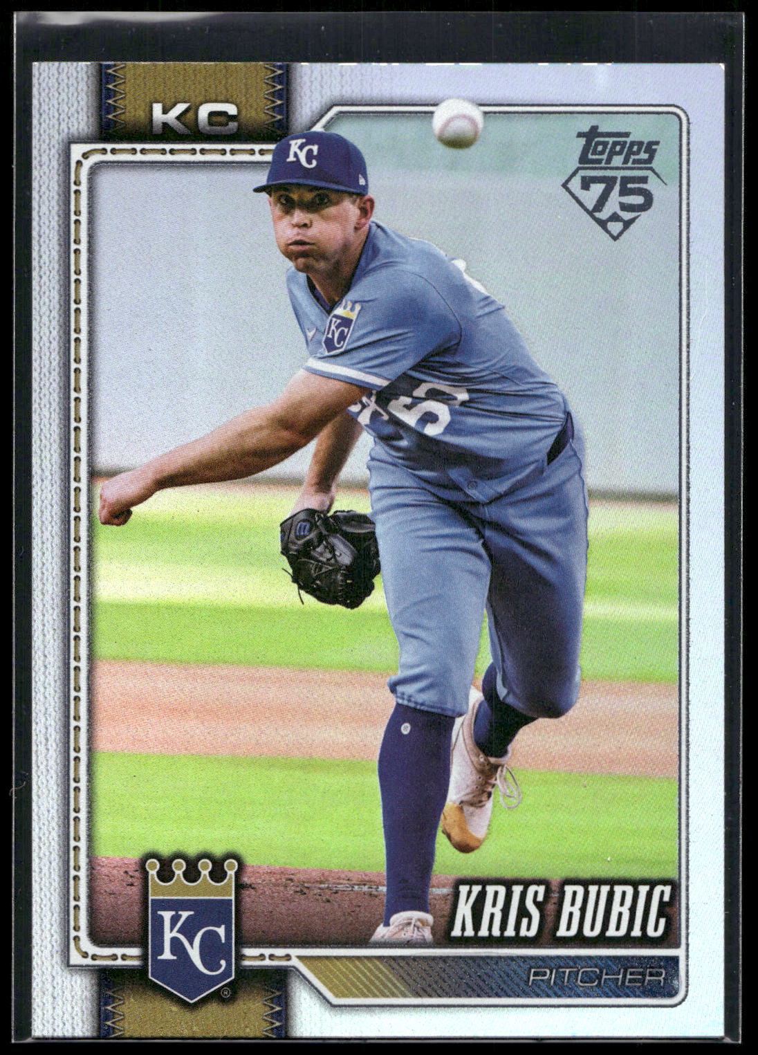 2026 Topps #58 Kris Bubic Rainbow Foil