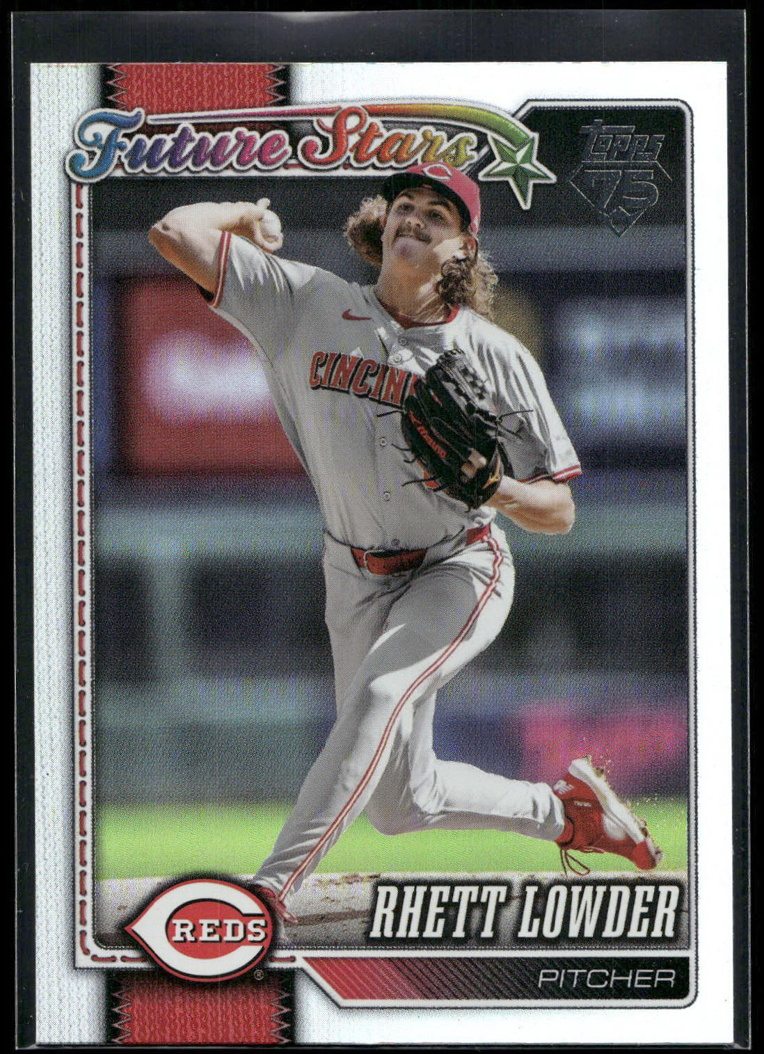 2026 Topps #60 Rhett Lowder Rainbow Foil