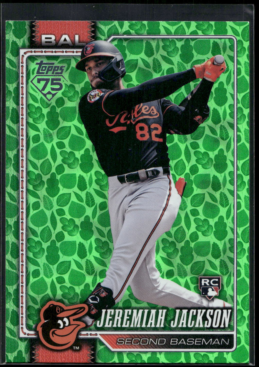 2026 Topps #277 Jeremiah Jackson Holiday