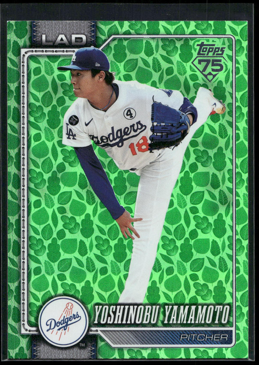2026 Topps #90 Yoshinobu Yamamoto Holiday