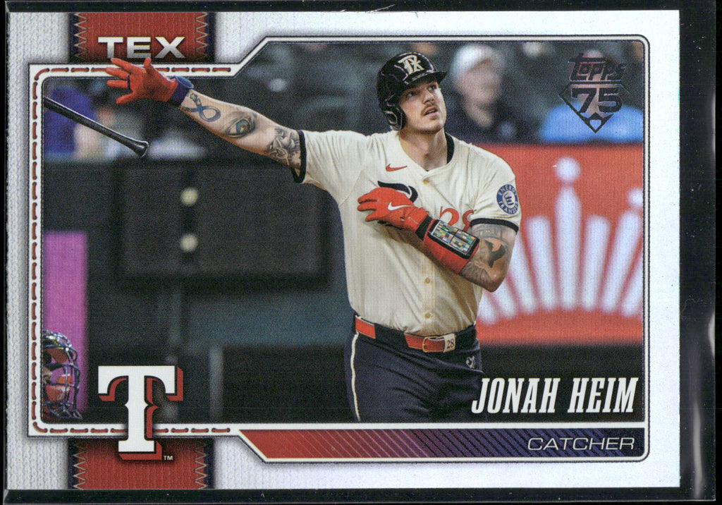 2026 Topps #78 Jonah Heim Rainbow Foil