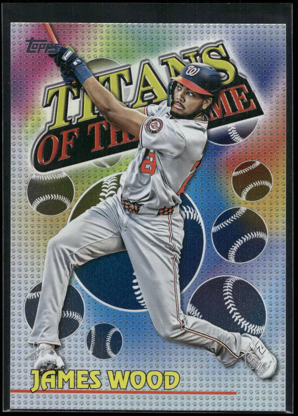 2026 Topps #TOG-15 James Wood Titans of the Game