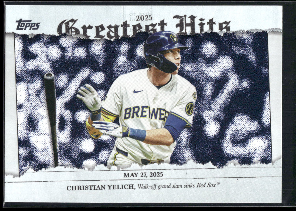 2026 Topps #GH-5 Christian Yelich 2025 Greatest Hits