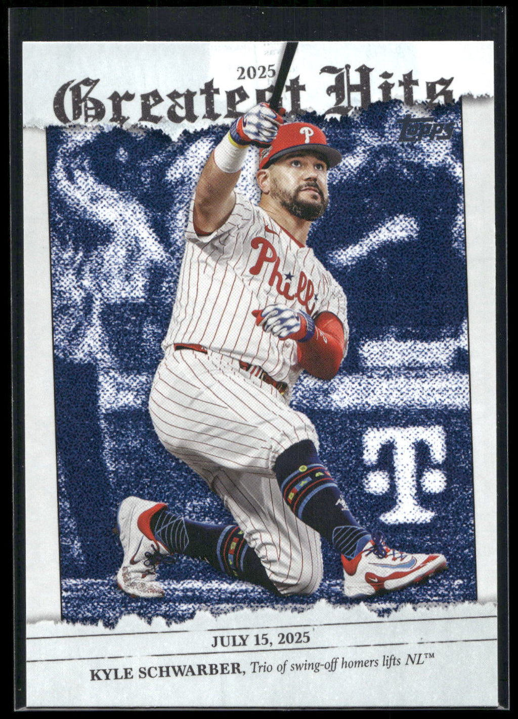 2026 Topps #GH-16 Kyle Schwarber 2025 Greatest Hits