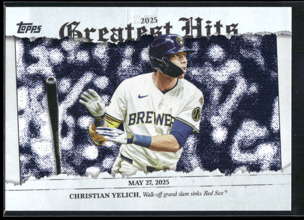 2026 Topps #GH-5 Christian Yelich 2025 Greatest Hits