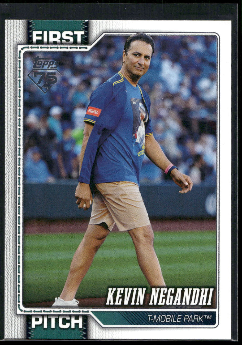2026 Topps #FP-4 Kevin Negandhi First Pitch